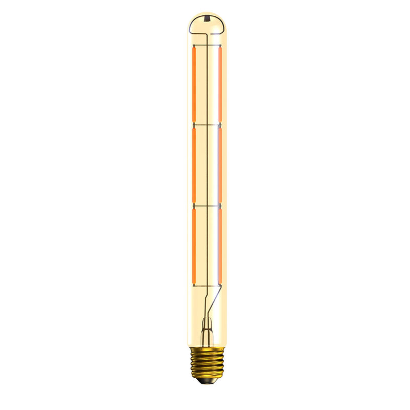 7W LED Filament Tubular - Amber - ES 2000k