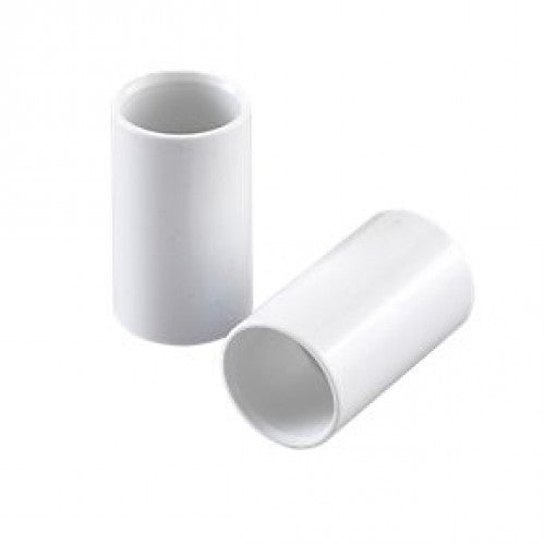 PVC Conduit Coupler 20mm - White