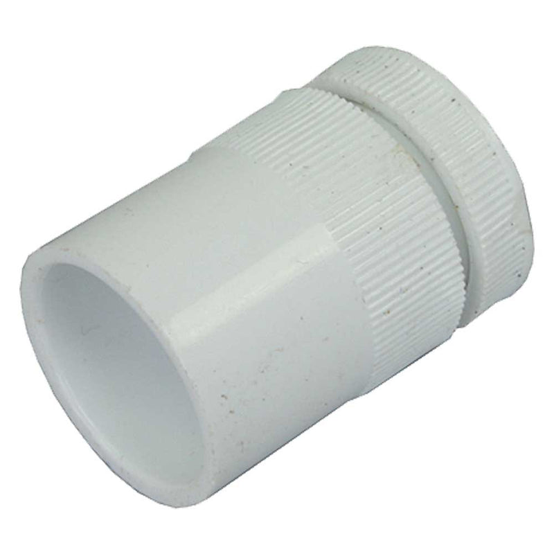PVC Conduit Male Adaptor 20mm - White