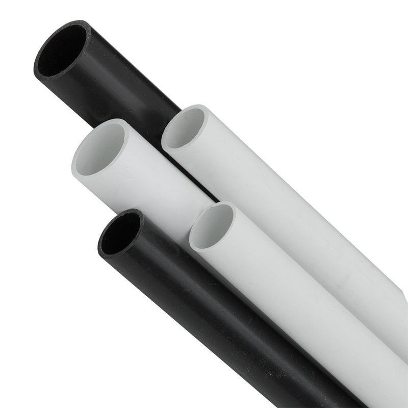 PVC Conduit Round Light Gauge - 20mm x 3M - White