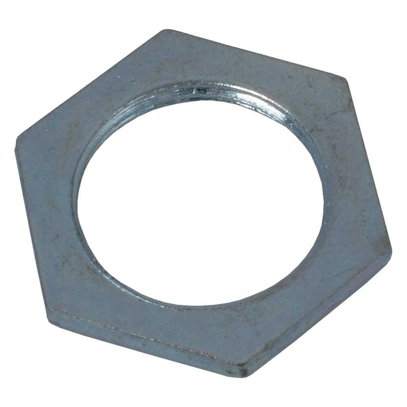 Galvanised Steel Conduit Hexagonal Locknut - 20mm