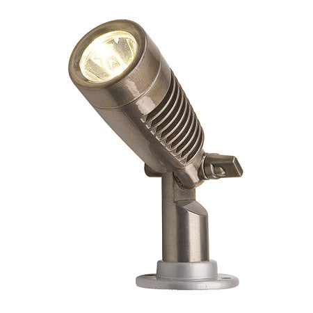 Plug & Play Minus 2.5W LED Steel Outdoor Garden Spotlight Spike Light