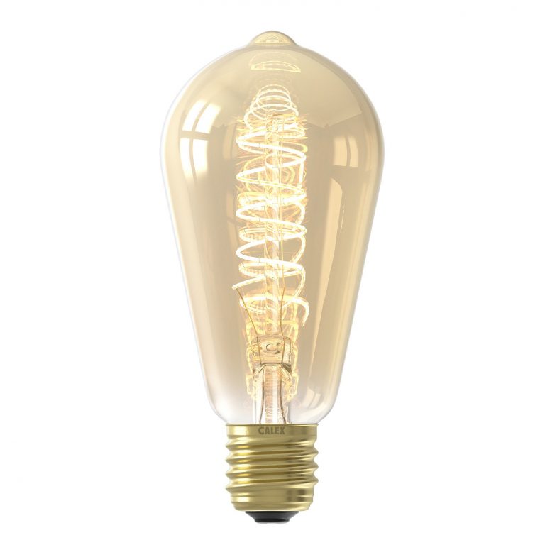 4W LED CURLY FILAMENT DIMMABLE