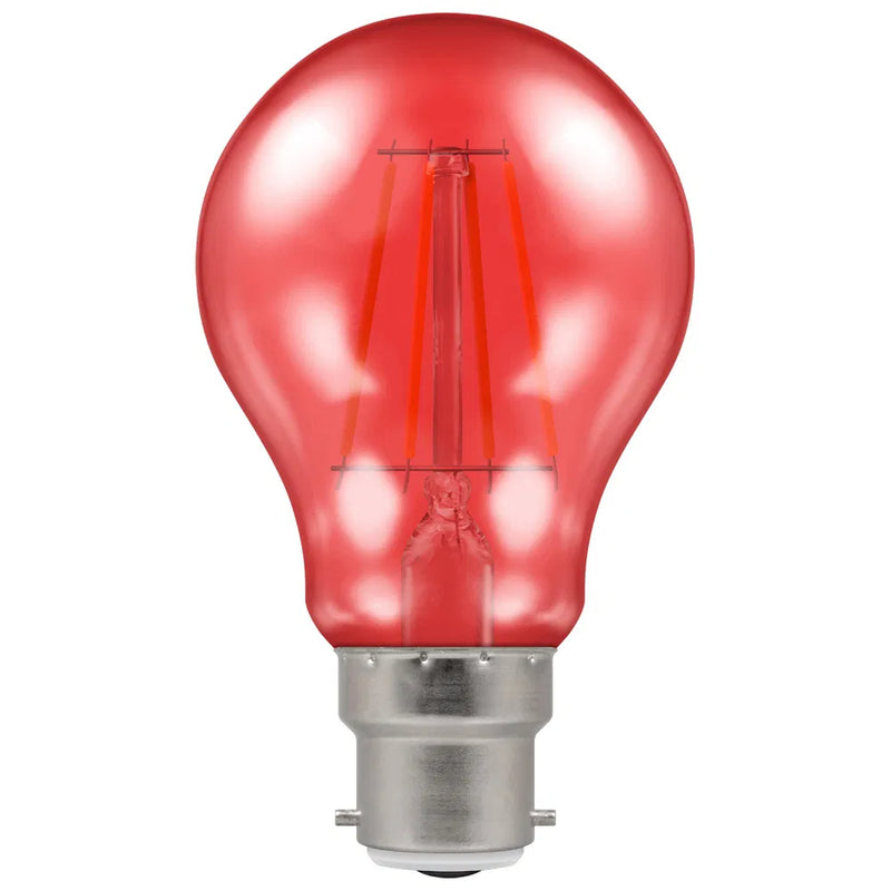 LED FILAMENT GLS 4.5W RED BC