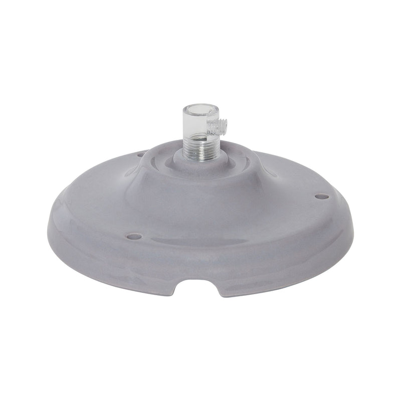 CERAMIC CEILING ROSE GREY 105M