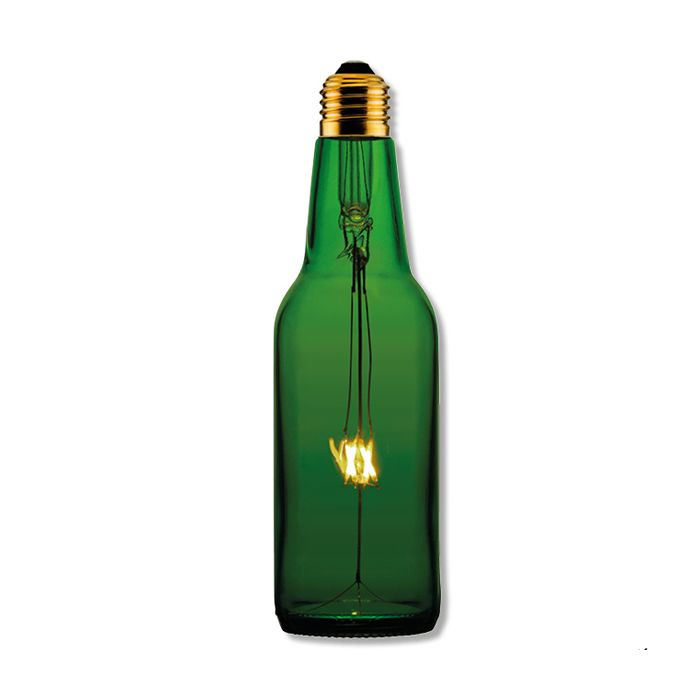 Led Beer Bulb Point Green E27