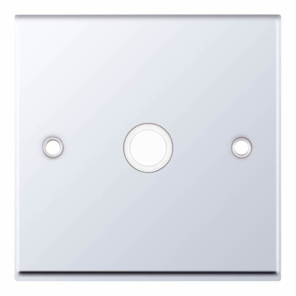 1G 20A FLEX OUTLET PLATE P/CHR