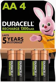 DURACELL RECHARGE AA 1300MAH (