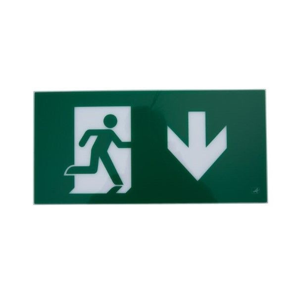 WATCHMAN EXIT SIGN CW ARROW UP