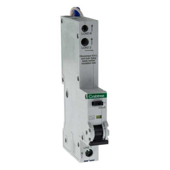 CRABTREE 32A RCBO 10KA