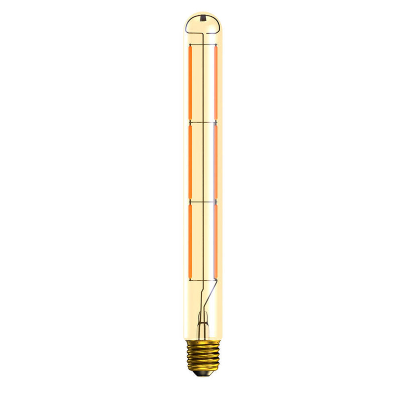 5.7W LED Filament Tubular - Amber - ES 2000k