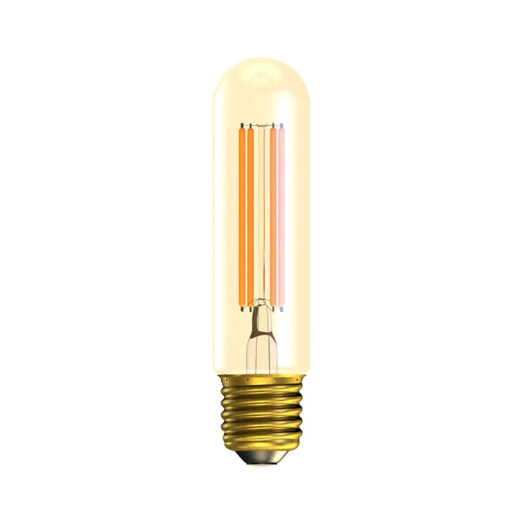 4W LED Filament Tubular - Amber - ES 2000k