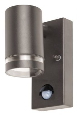 PIR Down Wall Light  - Anthracite grey