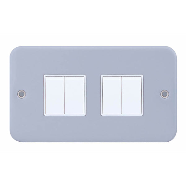 4GANG 2 WAY METAL CLAD SWITCH