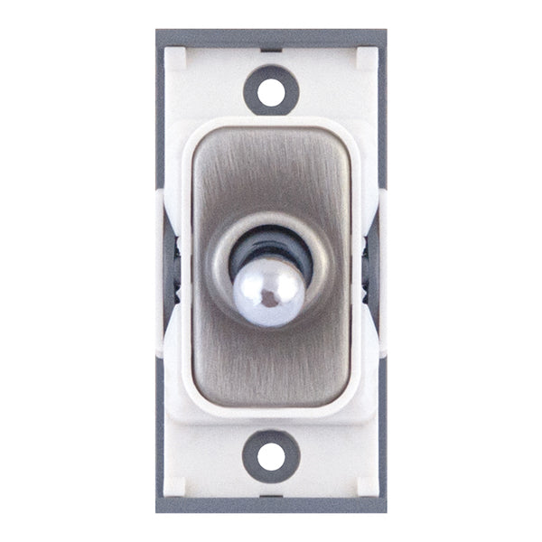 SATIN CHROME TOGGLE SWITCH