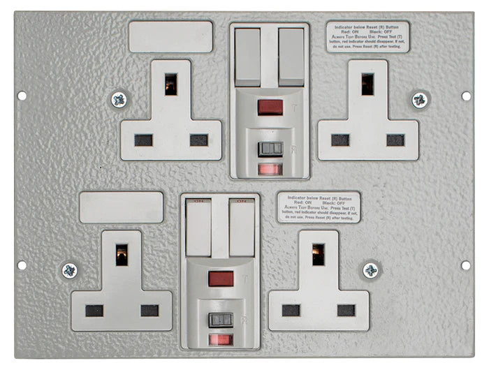 RCD TWIN SOCKET