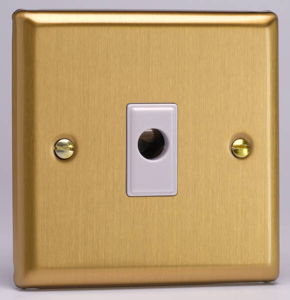 BRASS FLEX OUTLET PLATE