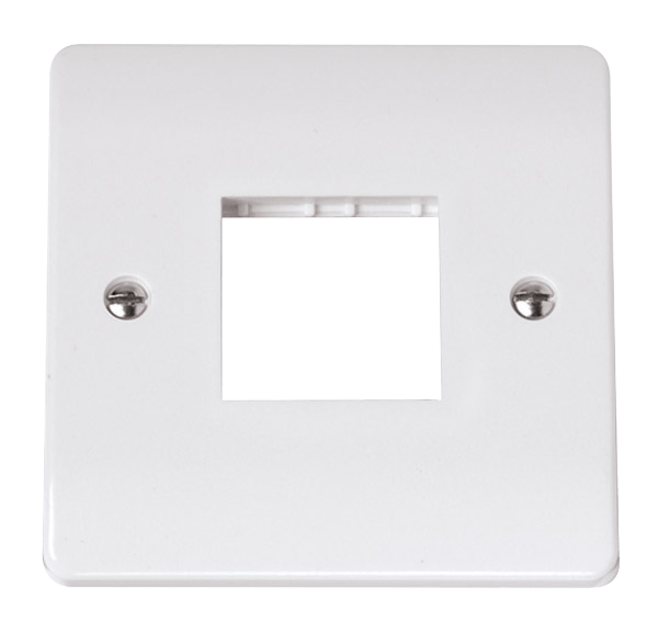 SINGLE SWITCH PLATE 2 SPACES