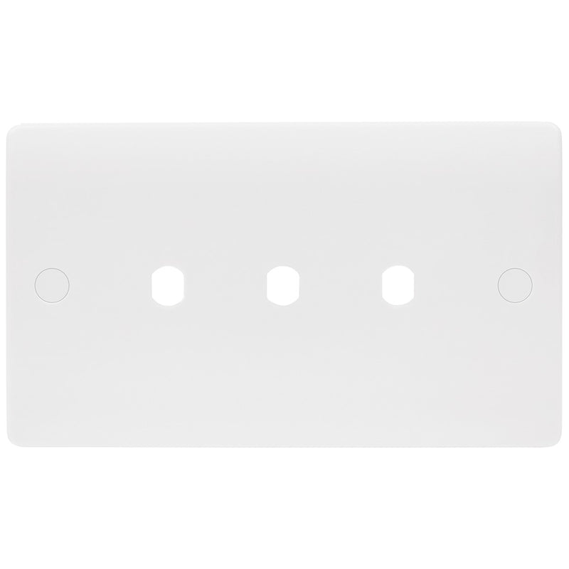 3G DIMMER PLATE ONLY MEDIAN