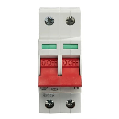 100A 2 POLE MAIN SWITCH