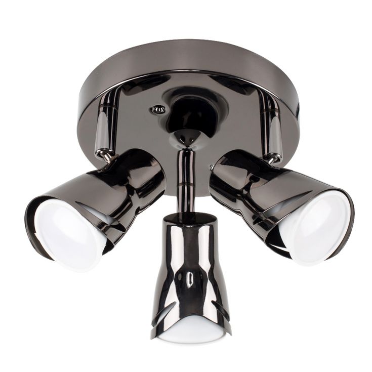 3 X 50W SPOTLIGHT BLK NICKEL