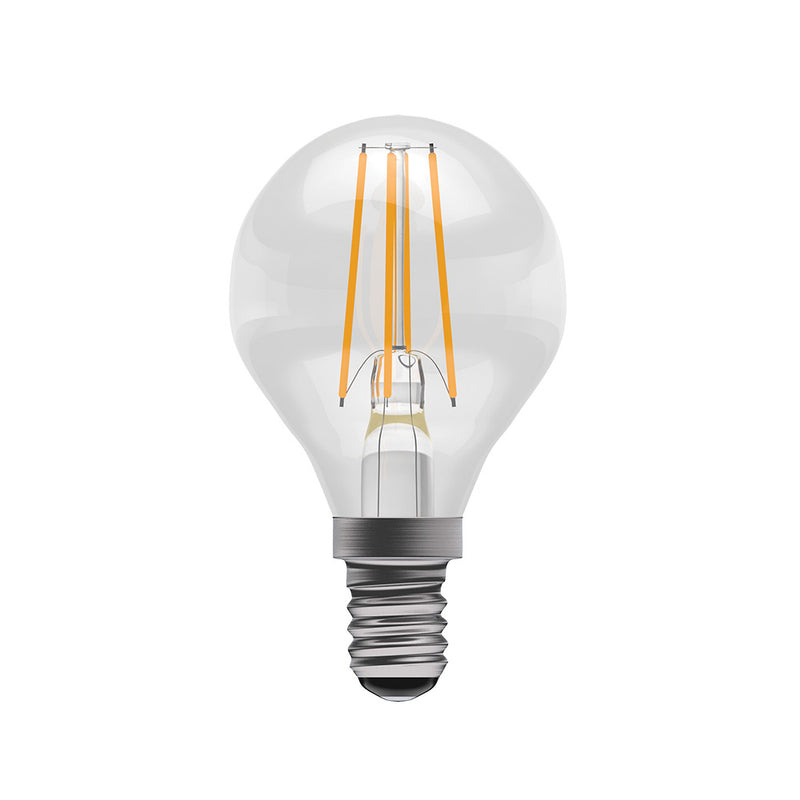 4W LED Filament Clear Round - SES, 4000K