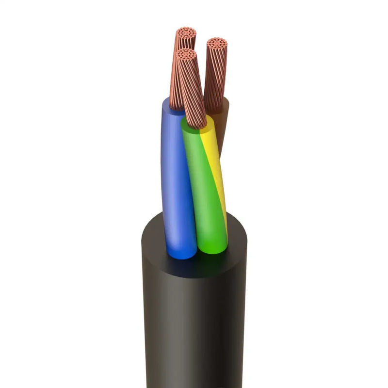 6mm Heat Resistant Cable H07 Per M - Black