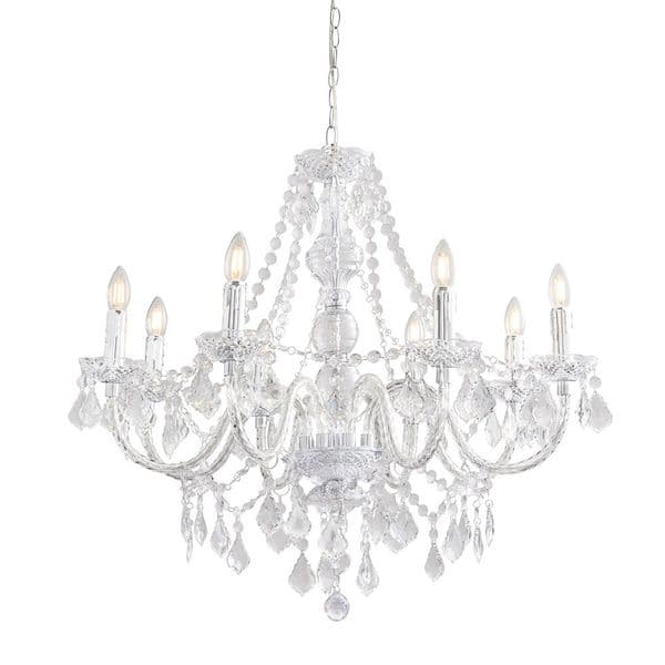 CLARENCE 8x60W E14 CHANDELIER