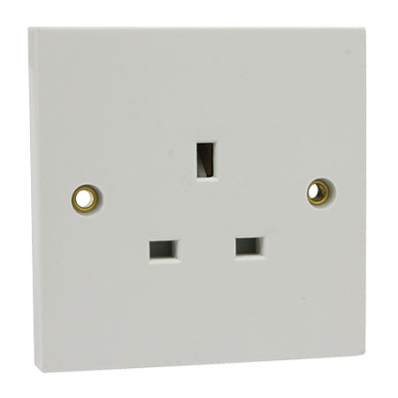 13A Unswitched 1 Gang Single Socket