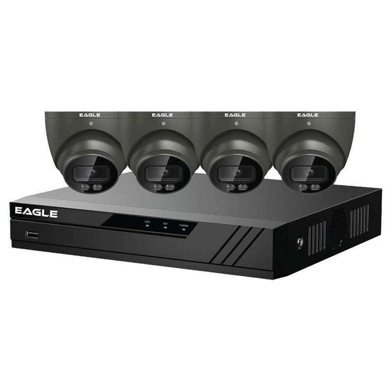 Eagle CCTV Kit - 8 Channel 1TB NVR with 4 x 5MP