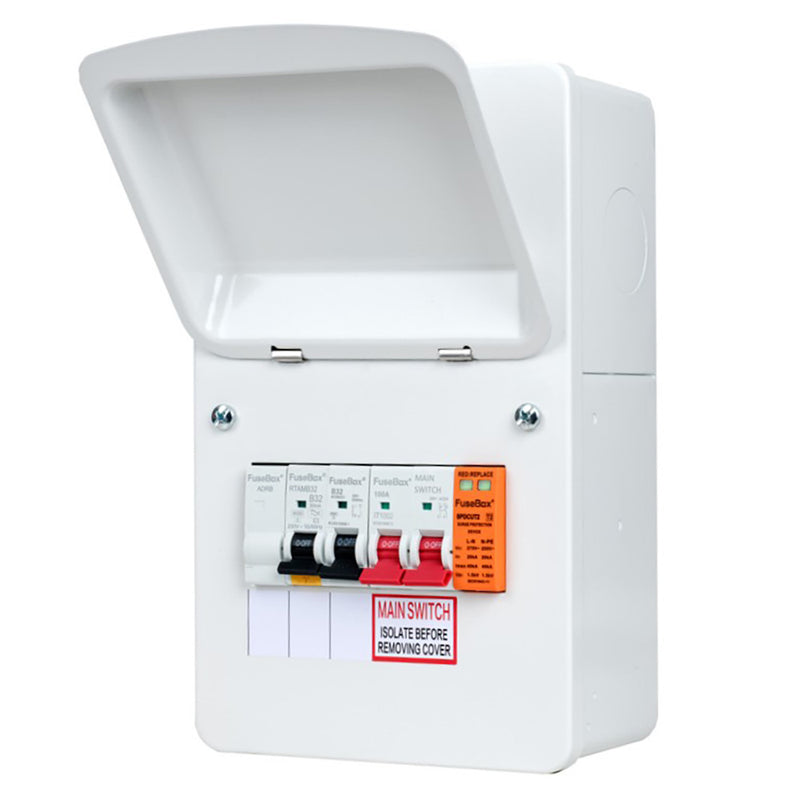 Type A 32A EV Charger Consumer Unit with Surge Protection