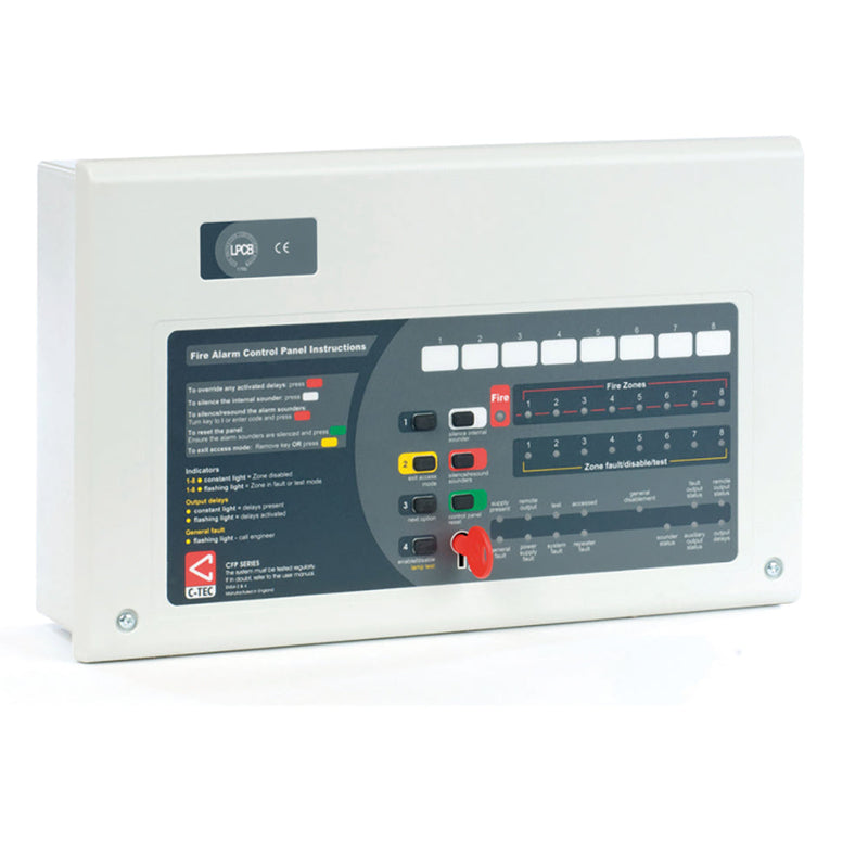 2 Zone Panel 2 Wire Conventional Alarm System