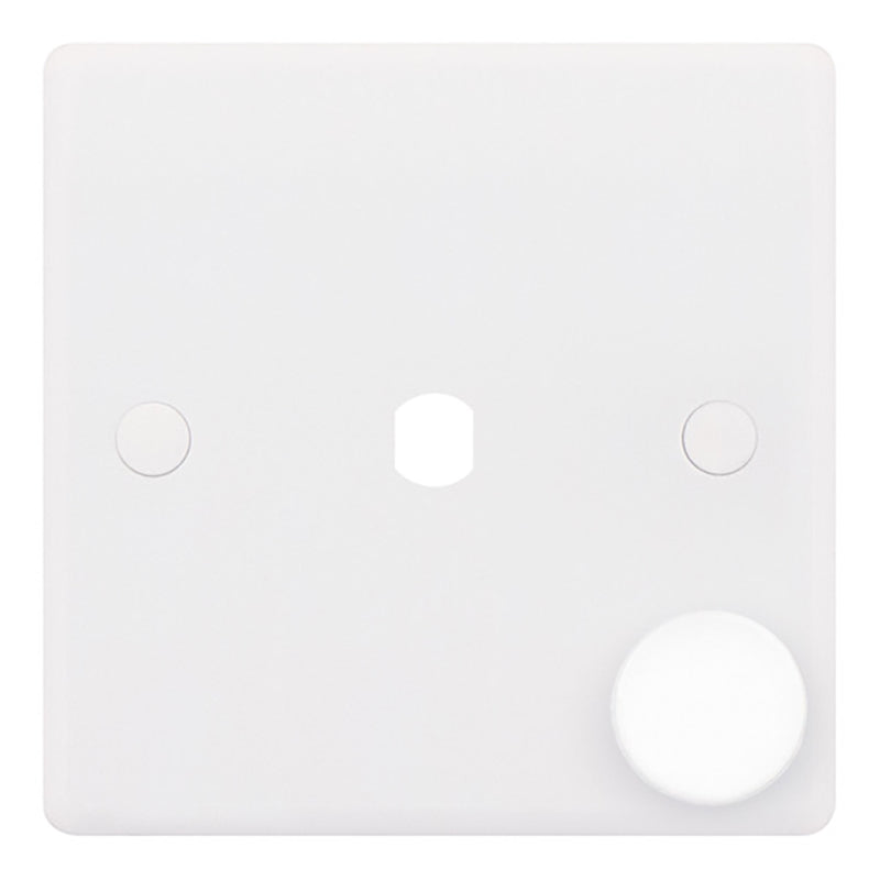 1 GANG DIMMER PLATE WITH KNOB