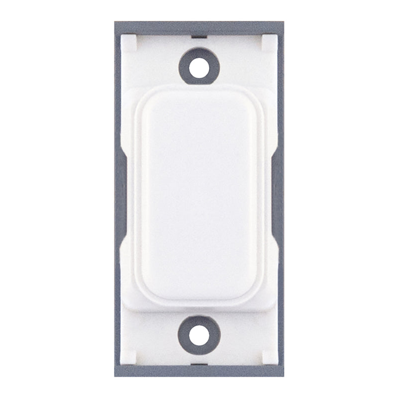 Blanking Module – White with White Insert