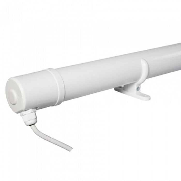 1ft 45W Tubular Heater with Wall Brackets White IP44