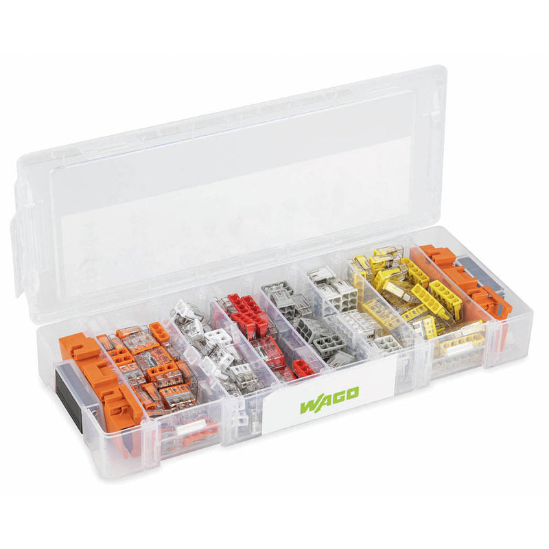 113 Piece Wago Connector Kit with Case