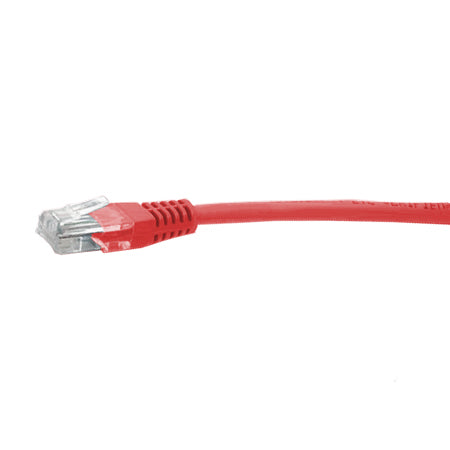 1M CAT6 Patch Cable RJ45 Plug - Red