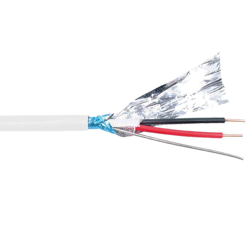1.5mm 2 Core & Earth Jayflame Standard Fire Performance Cable White - 100M Drum