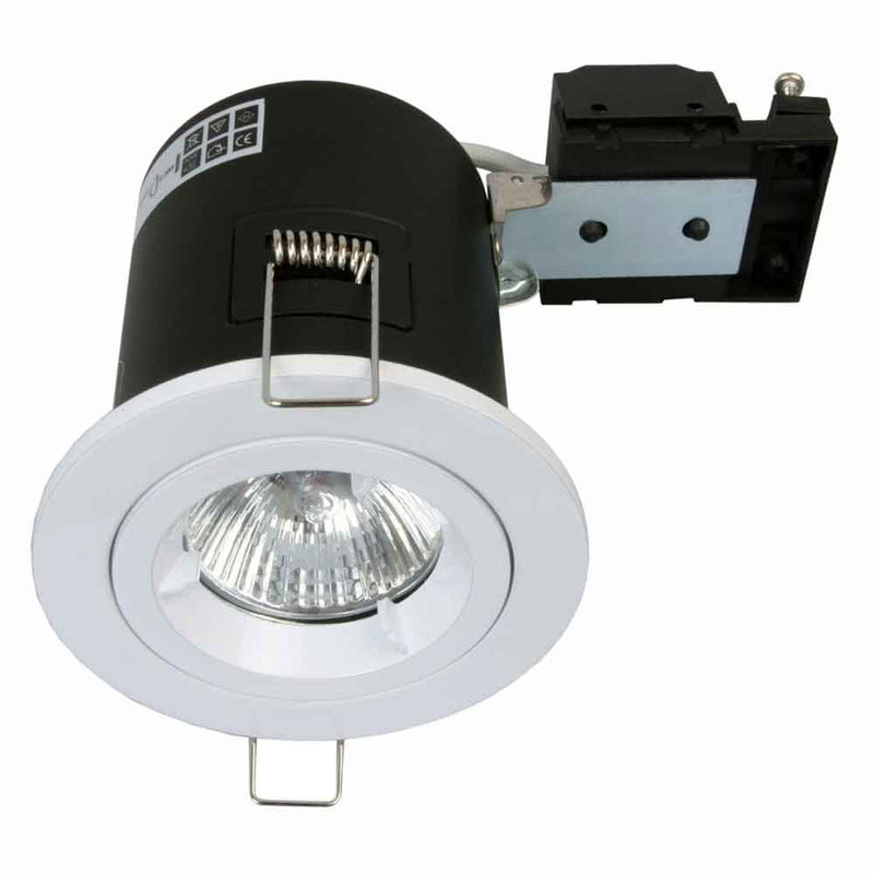 GU10 Fixed Fire Rated Downlight - White