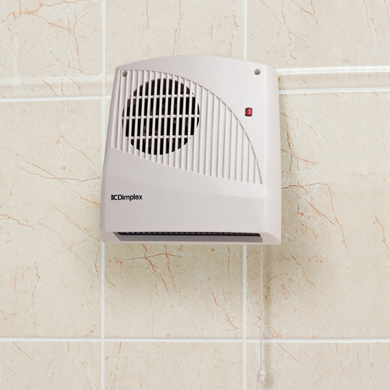 Dimplex 2.0kW Bathroom Fan Heater With Pullcord and Timer