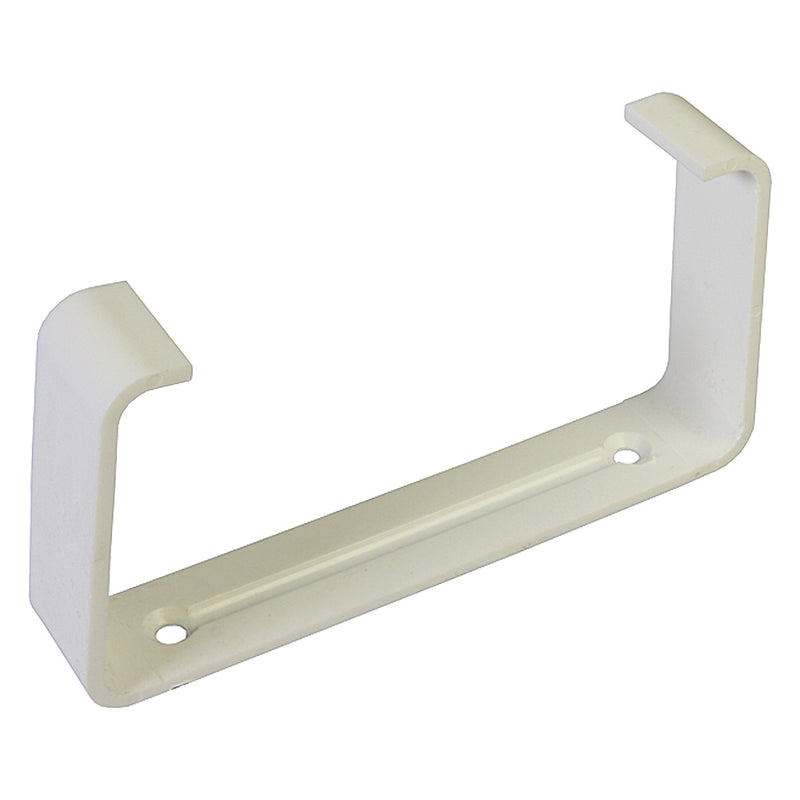 Support Clip for Flat Ducting - White