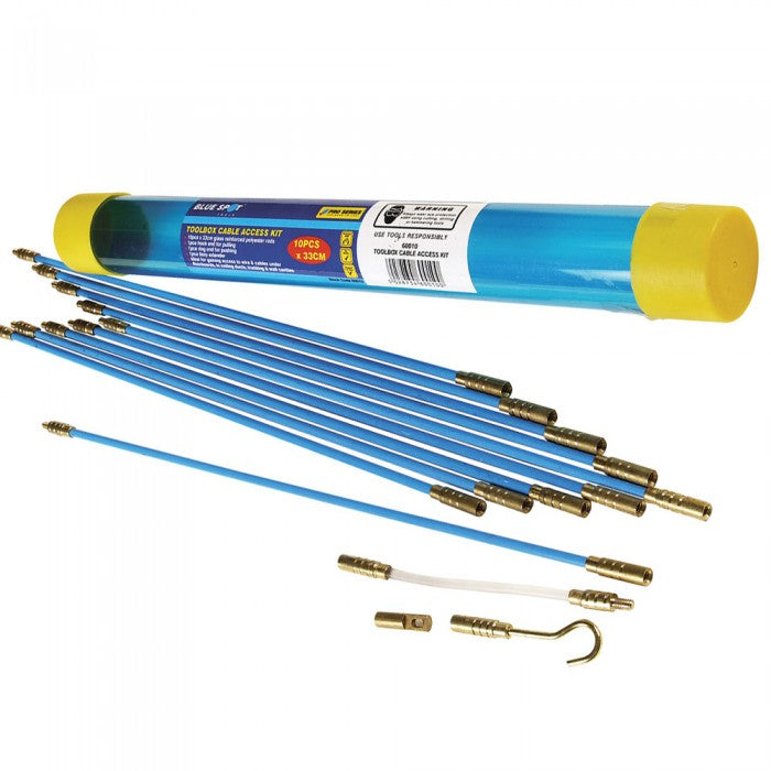 10 x 330mm Cable Access Rod Kit