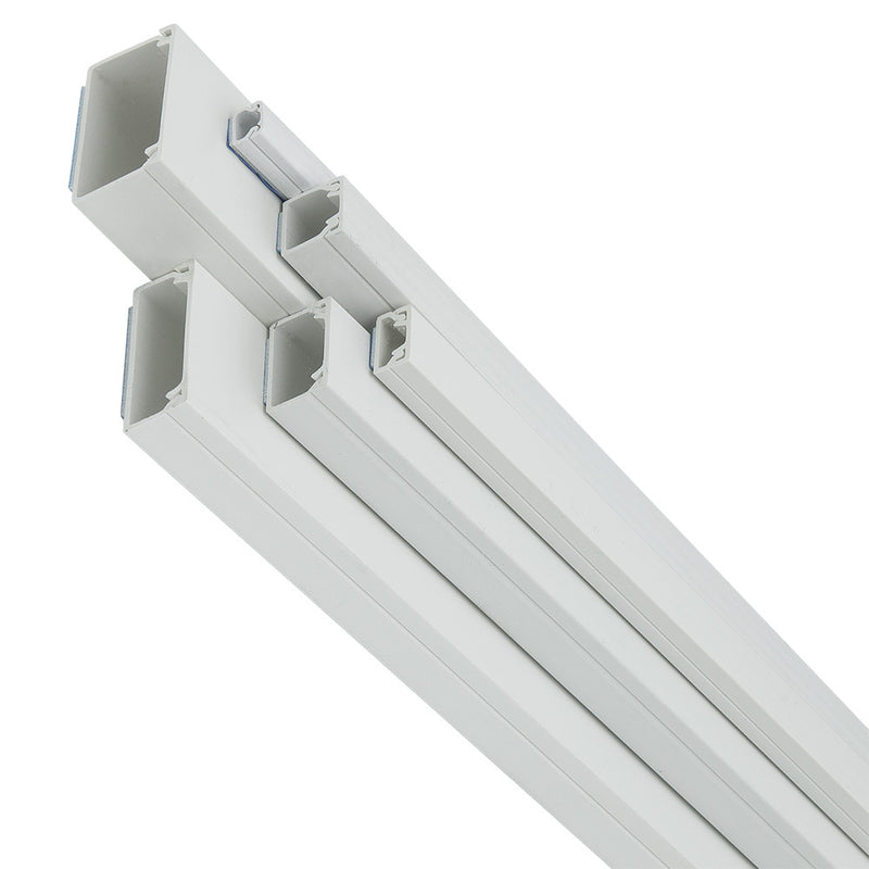 Self Adhesive Cable Trunking - 16mm x 9mm x 3M