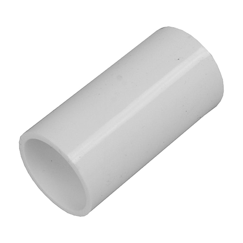 PVC Conduit Coupler 25mm - White