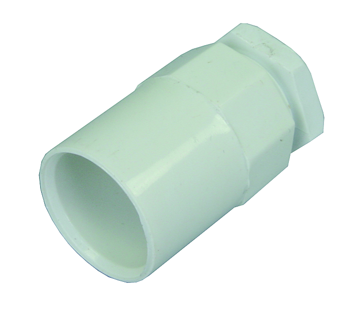 PVC Conduit Female Adaptor 20mm - White