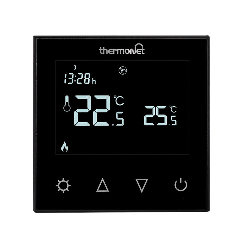 Thermosphere 7.6iG Underfloor Heating Thermostat - Black