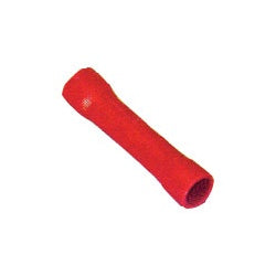 1.5mm Butt Splice - Crimp Connector - Red