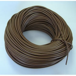PVC Sleeving Brown - 4.0mm - 100M Length