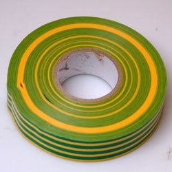 QA PVC Insulating Tape - Green / Yellow