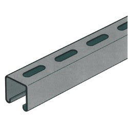 Slotted Channel Support - 41 x 41mm, 3M length